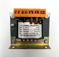 Michael Riedel EI 105 A Trafo pri. 210 220 230V sec. 20 24V 200VA   T10/146