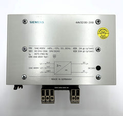 Siemens 4AV3200-2AB Trafo pri. 400V sec.  24V 20A  T10/152