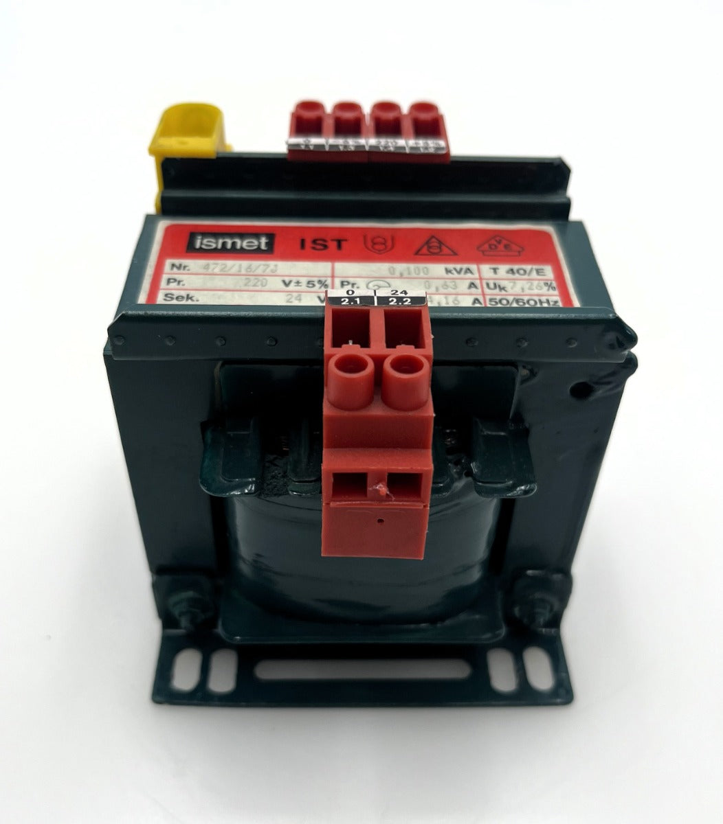 ISMET 472/16/7J Trafo pri. 220V sec. 24V 100VA   T10/157