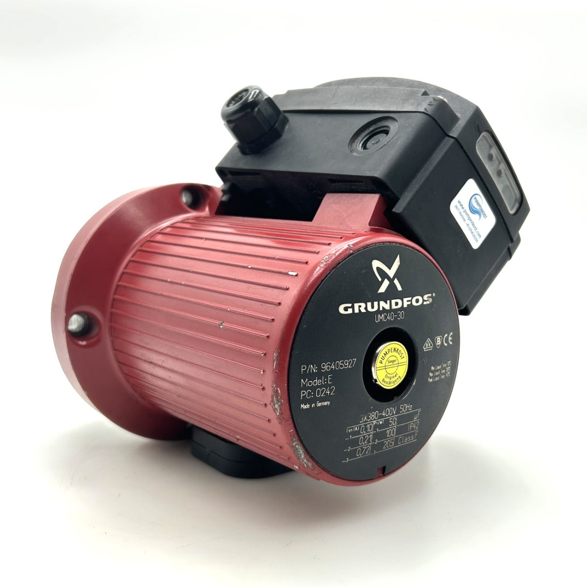 Grundfos UMC 40-30 Heizungspumpe 3x400V Pumpenmotor Umwälzpumpe P19/25