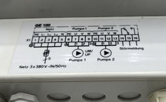 Grundfos Steuerung GE 100/TG  Pumpensteuergerät für 2 Pumpen  P13/406