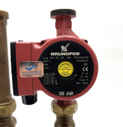 Grundfos Pumpengruppe UPS 25-60 180 Heizungspumpe x230V 1 1/2 Zoll  P13/918