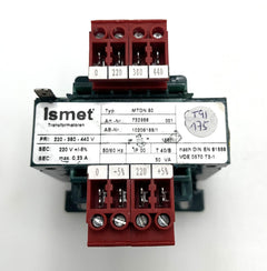 Ismet MTDN 80 Transformator 220/380/440V → 220V 50VA Trafo  T9/175