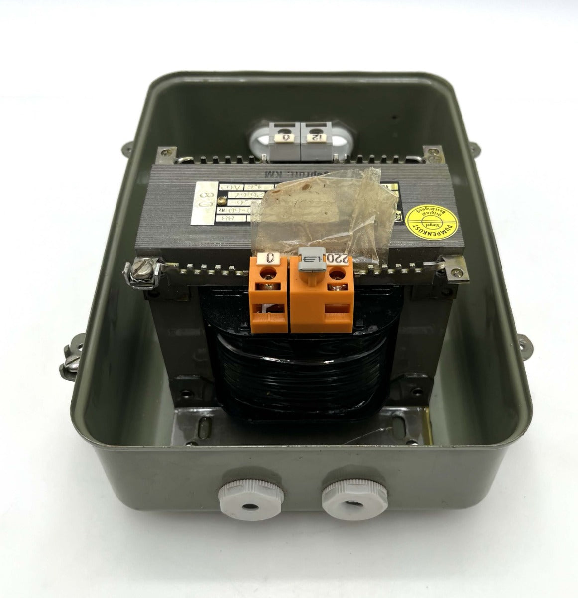 Rathgeber EE250 Transformator 220 V auf 12 V – 320 VA Trafo im Wandgehäuse T9/212