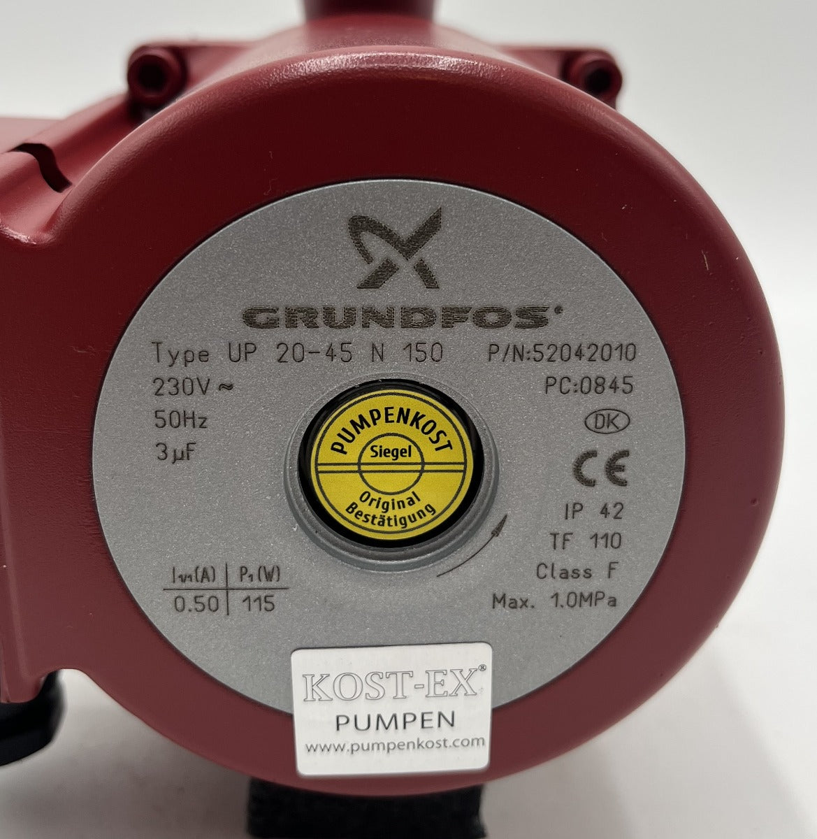 Grundfos UP 20-45 N  150 Brauchwasserpumpe Niro P14/238