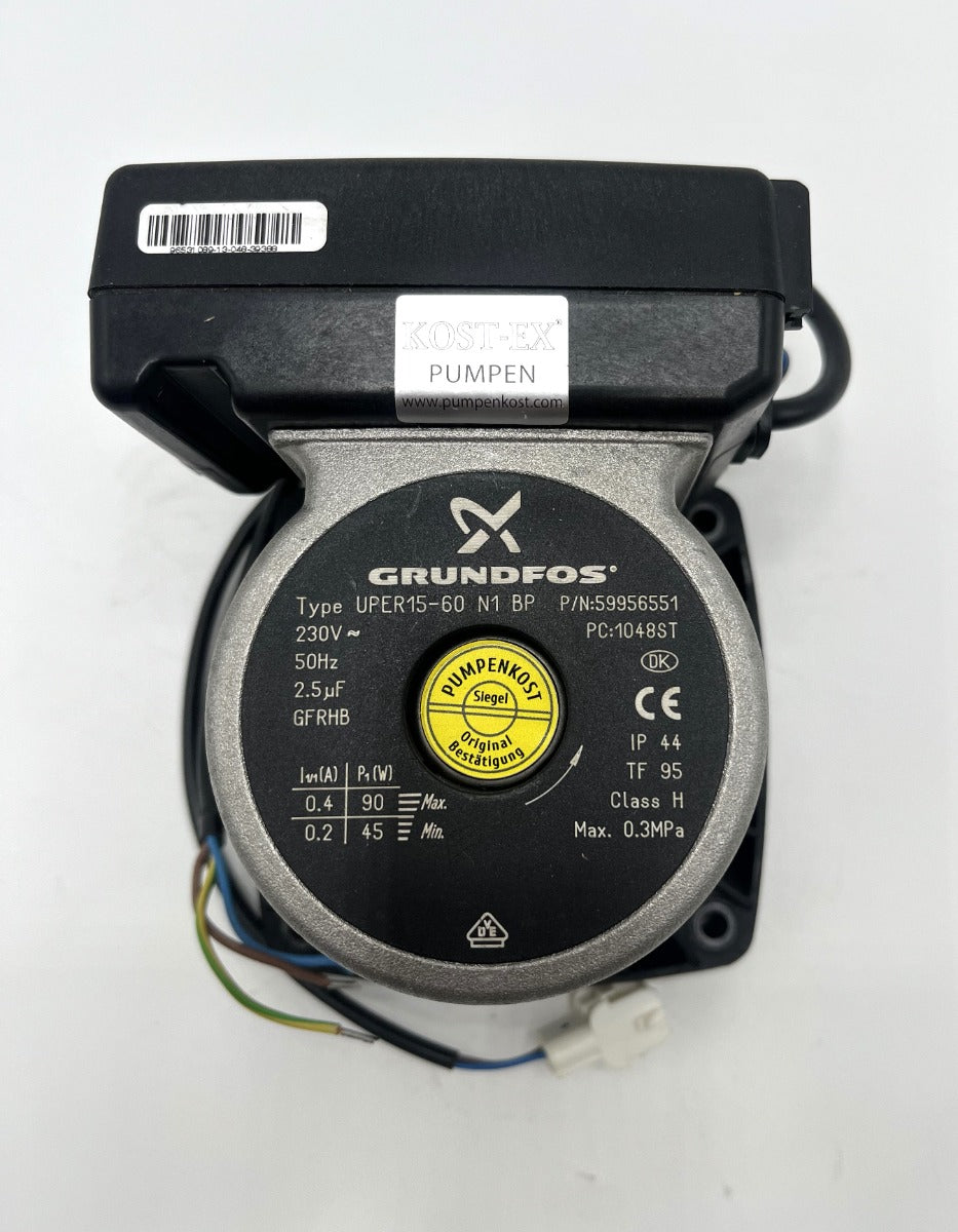 Grundfos UPER 15-60 N1 BP Pumpenkopf 1x230V  P15/501 
