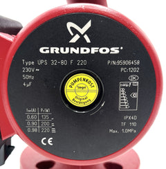 Grundfos UPS 32-80 F 220 Umwälz- Heizungspumpe 1x230 V  P13/162