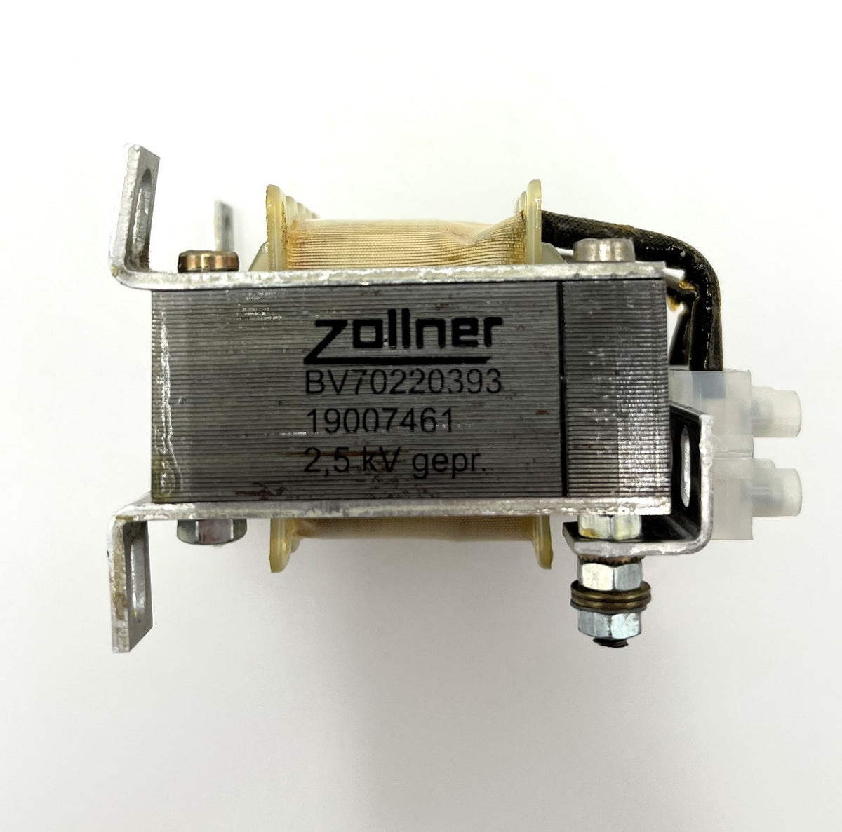 Zollner Trafo Typ BV 70 220 393 Drosseltrafo, 2,5 kV T10/160