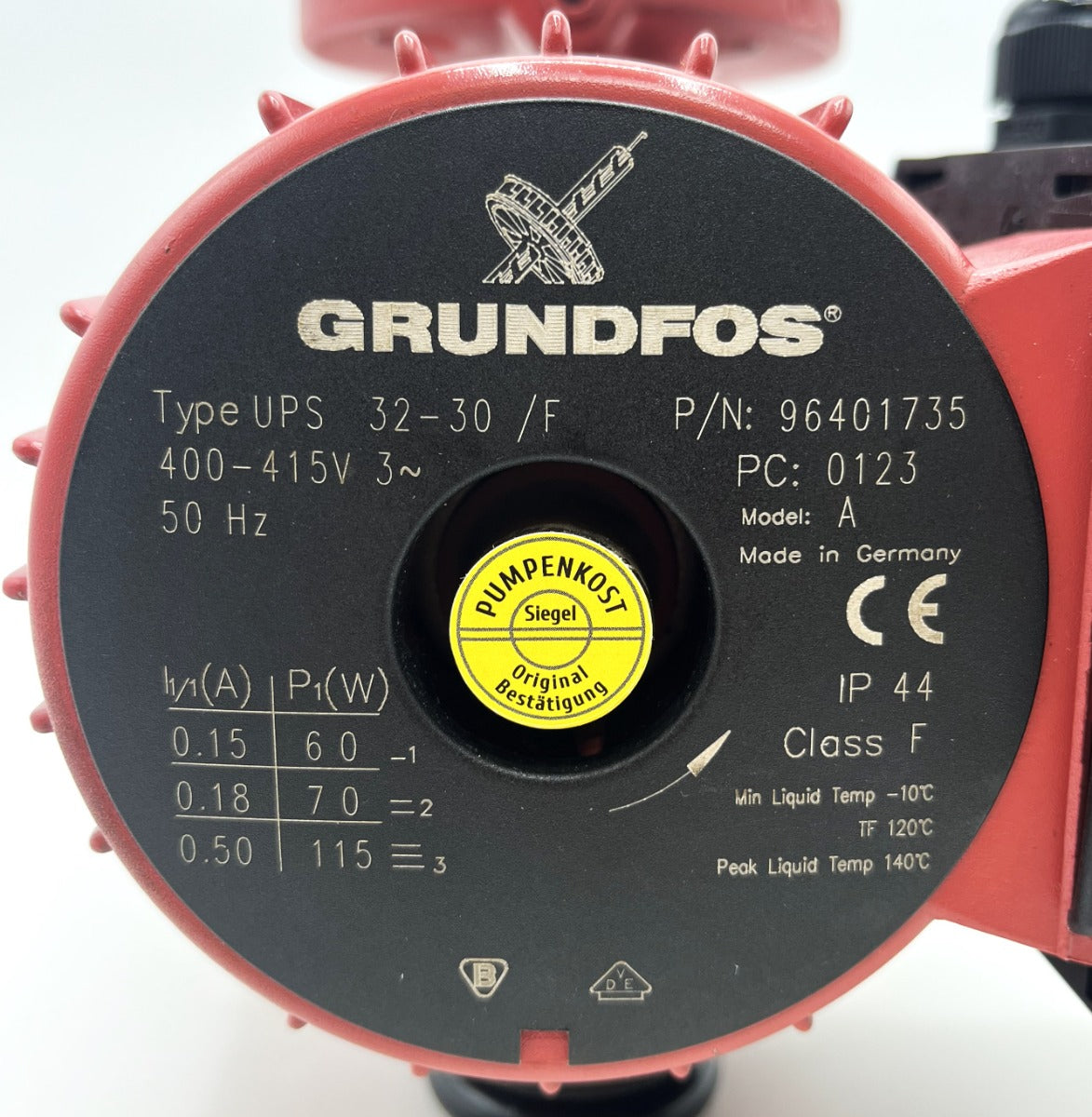 Grundfos UPS 32 - 30 / F Heizungspumpe 3x400V Umwälzpumpe 220mm P15/555