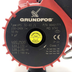 Grundfos UPS 32-60 / 2 Heizungspumpe 1x230V Umwälzpumpe 220mm P16/535