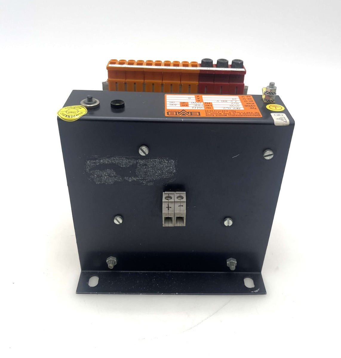 EMB DKV 0,2 Transformator 3x380V → 24V DC 6A 200VA Trafo T9/234