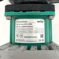 Wilo Stratos 25/1-6 (DE) Heizungspumpe 1x230V Umwälzpumpe inkl. IF-Modul 180mm  P25/27
