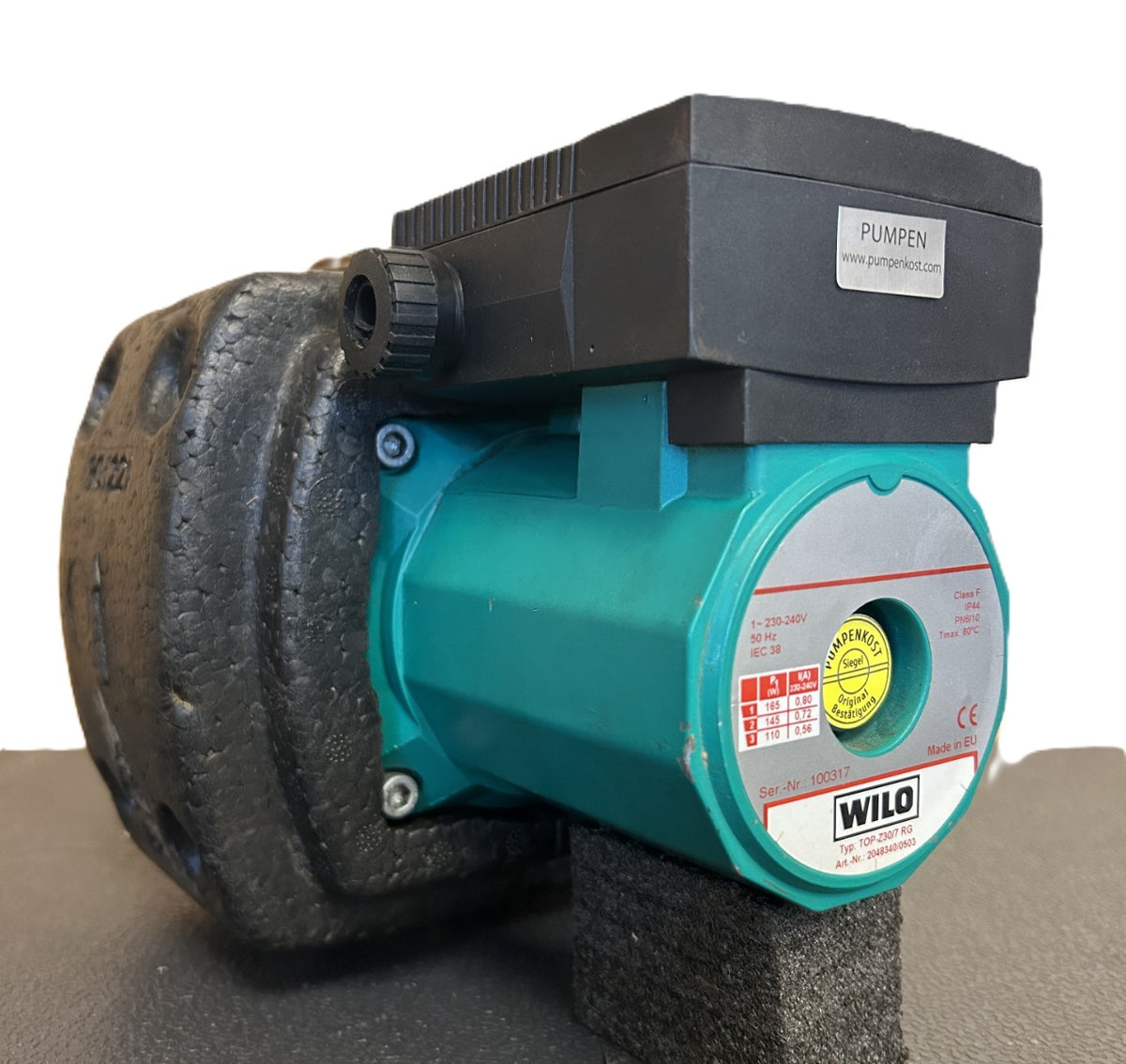Wilo Top-Z 30/7 RG Zirkulationspumpe 230V Brauchwasserpumpe 180mm P14/667