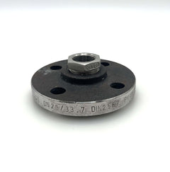 Hack Anschlussflansch 3/4 Zoll Gewinde DN 25 / 33,7  Flansch  P9/588