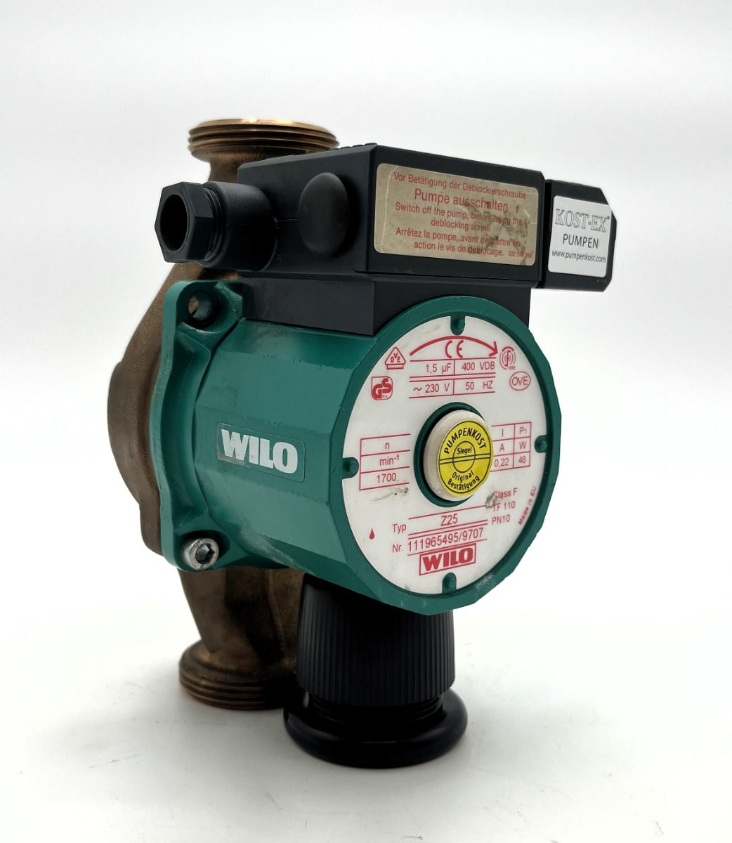 Wilo Z25 1x230 V  Zirkulationspumpe 180mm 111965495 Brauchwasser P13/253