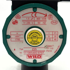 Wilo Z25 1x230 V  Zirkulationspumpe 180mm 111965495 Brauchwasser P13/253