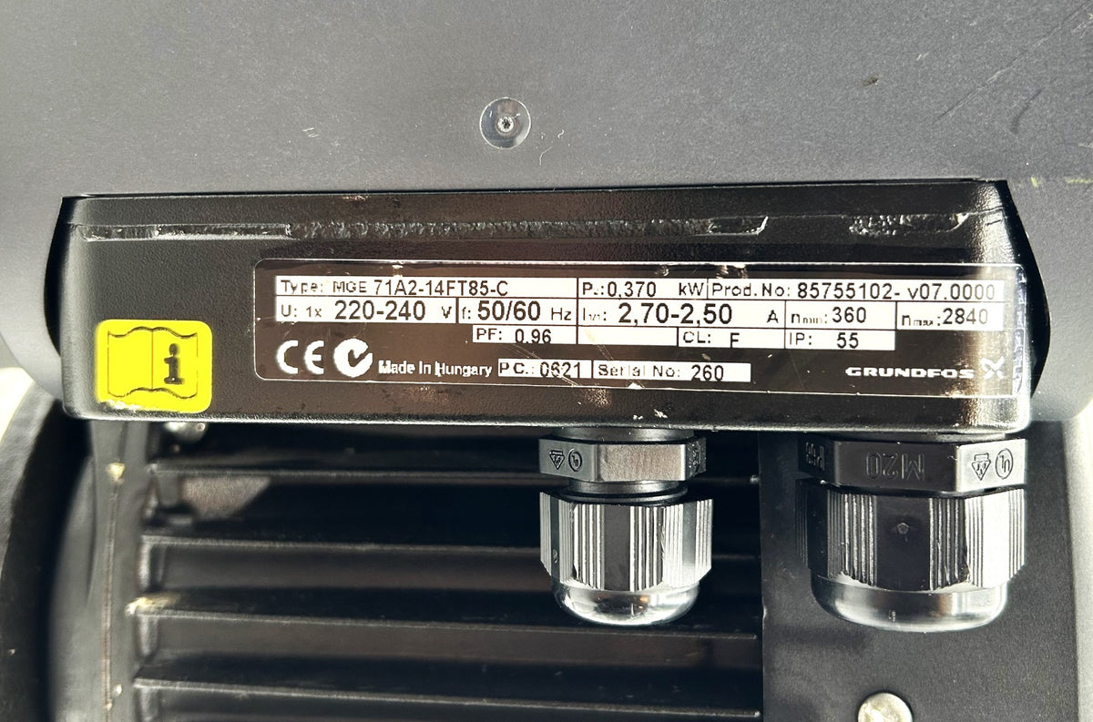 Grundfos TPE 32-120/2 A-F-A-BUBE Umwälz- Heizungspumpe 1x230V P15/313