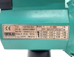 Wilo TOP-RS 25/7 Heizungspumpe Umwälzpumpe 3x400V  P13/1075