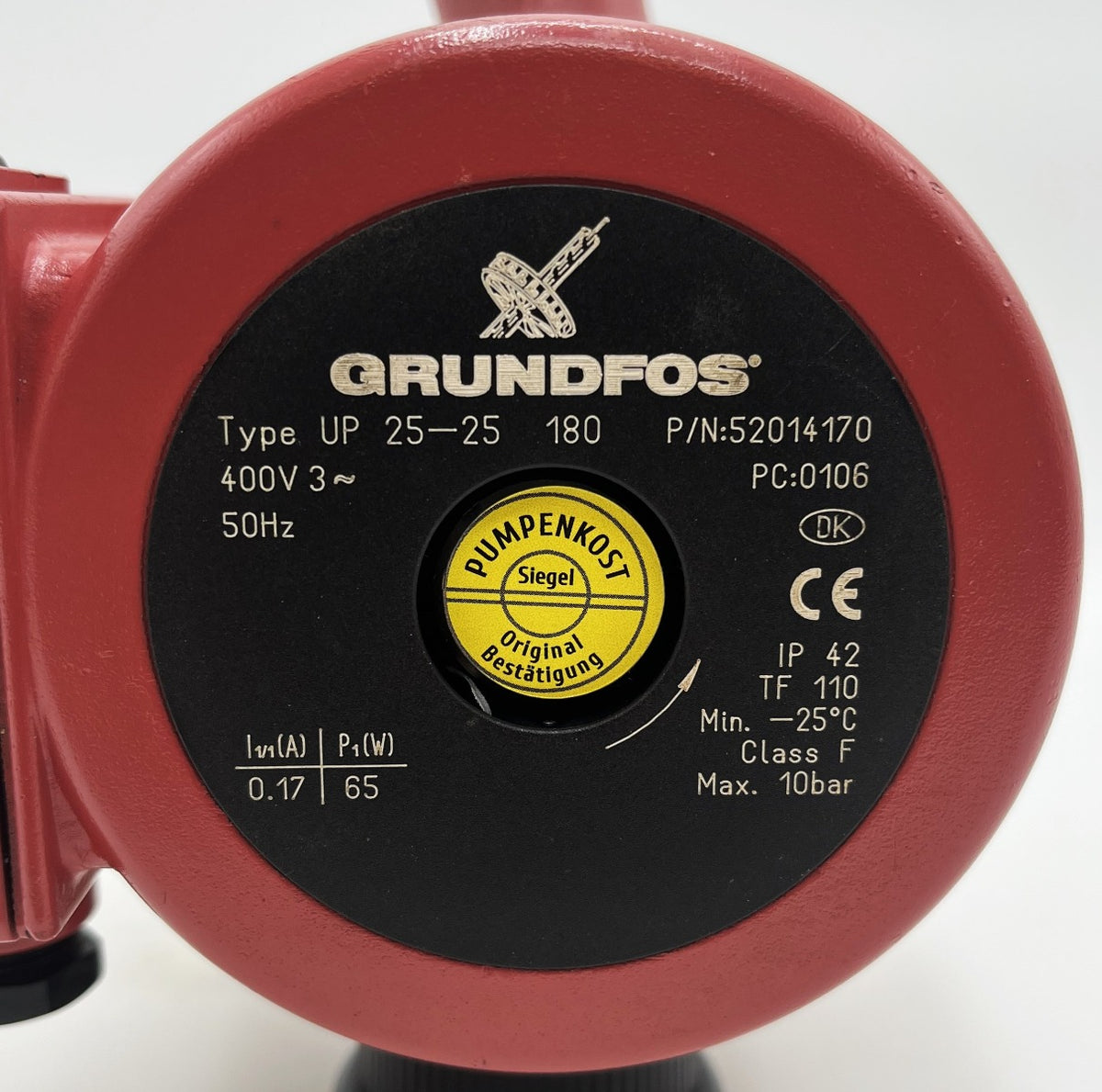 Grundfos UP 25-25 Umwälz- Heizungspumpe 3x400V  P10/302