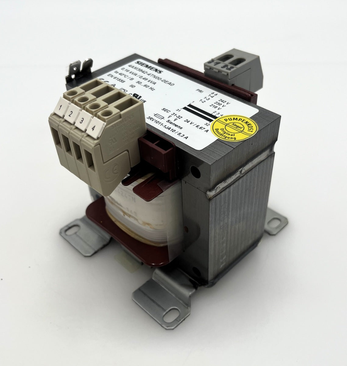 Siemens 4AM3842-4TN00-0EA0 pri.  218 230 242 V sek 24V 6,67A 160VA T10/188