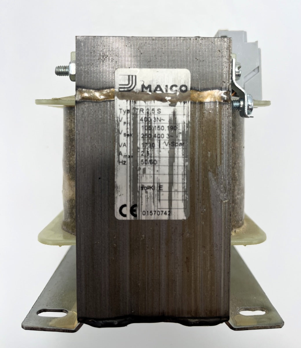 MAICO TR 2,5 S Trafo  pri 400V sek 105 150 190 400V 1730VA Ventilator T10/190
