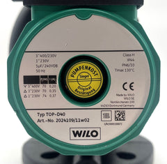 Wilo TOP-D 40 Heizungspumpe Umwälzpumpe  3x400 V  P13/960
