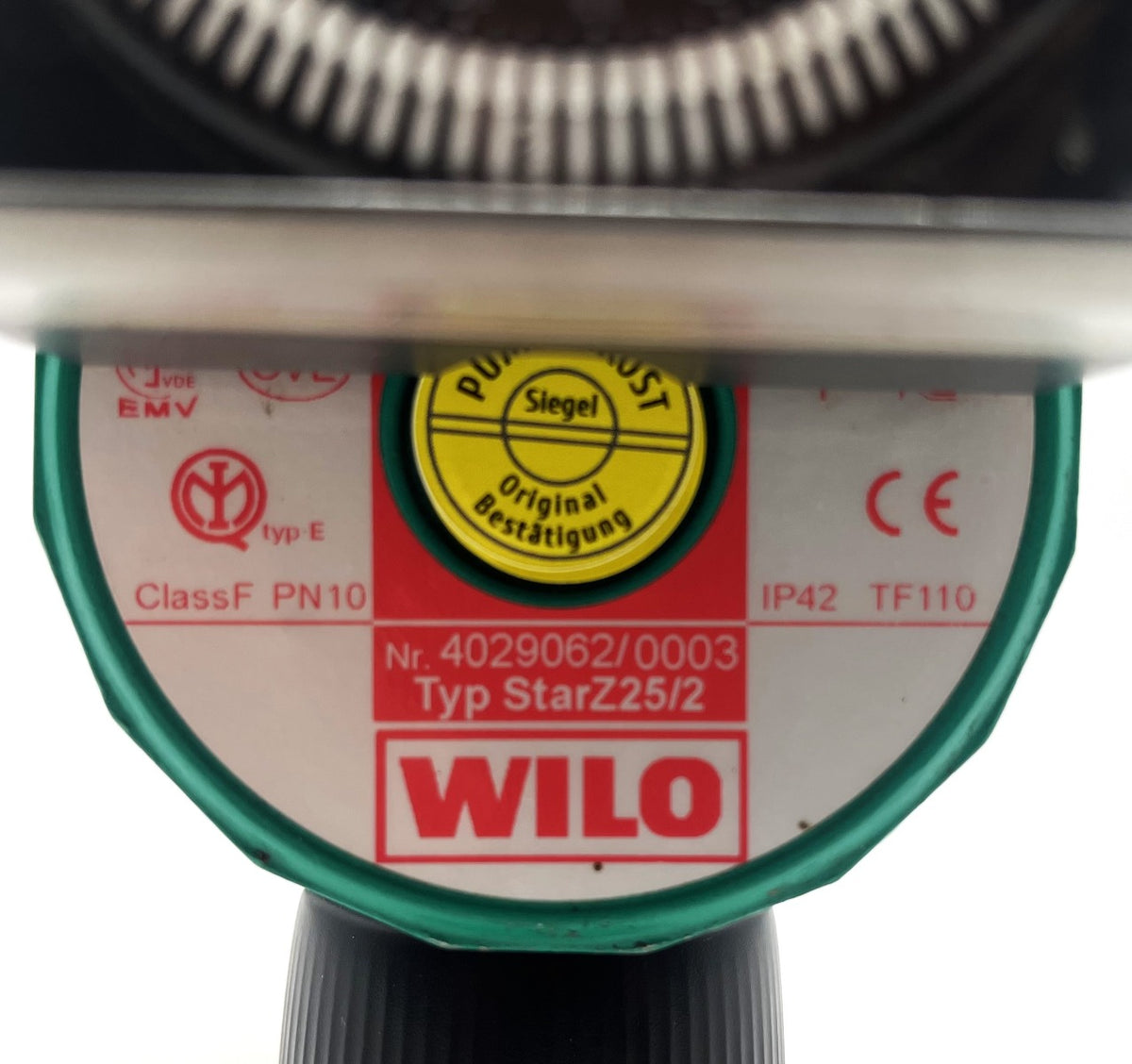 Wilo Star Z 25/2 Brauchwasserpumpe mit Schaltuhr 1x230V Rotguss  P15/489 