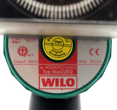 Wilo Star Z 25/2 Brauchwasserpumpe mit Schaltuhr 1x230V Rotguss  P15/489 