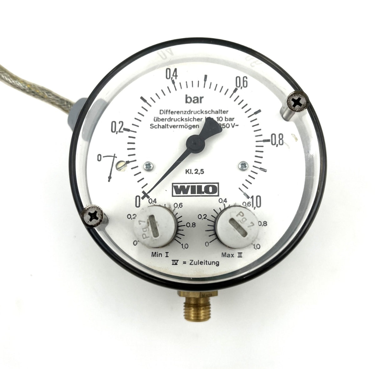  Wilo Differenzdruckgeber 0 - 1 bar Druck Druckgeber Pumpenkost S12/339