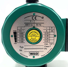 Wilo RP 25/100 r Heizungspumpe 3x400V Umwälzpumpe 180mm P8/636