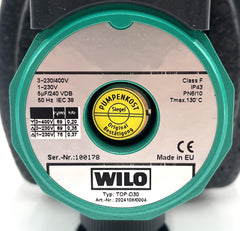 Wilo Top D 30 Heizungspumpe 3x400 V 180mm Umwälzpumpe P11/057