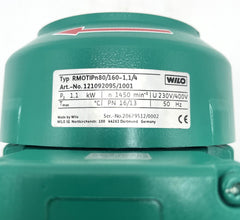 Wilo RMOTIPn80/160-1,1/4 Ersatzmotor Inlinepumpe 3x400V  P13/870