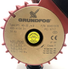 Grundfos UPS 40-30/ 4 B Brauchwasserpumpe 3x400V P9/128