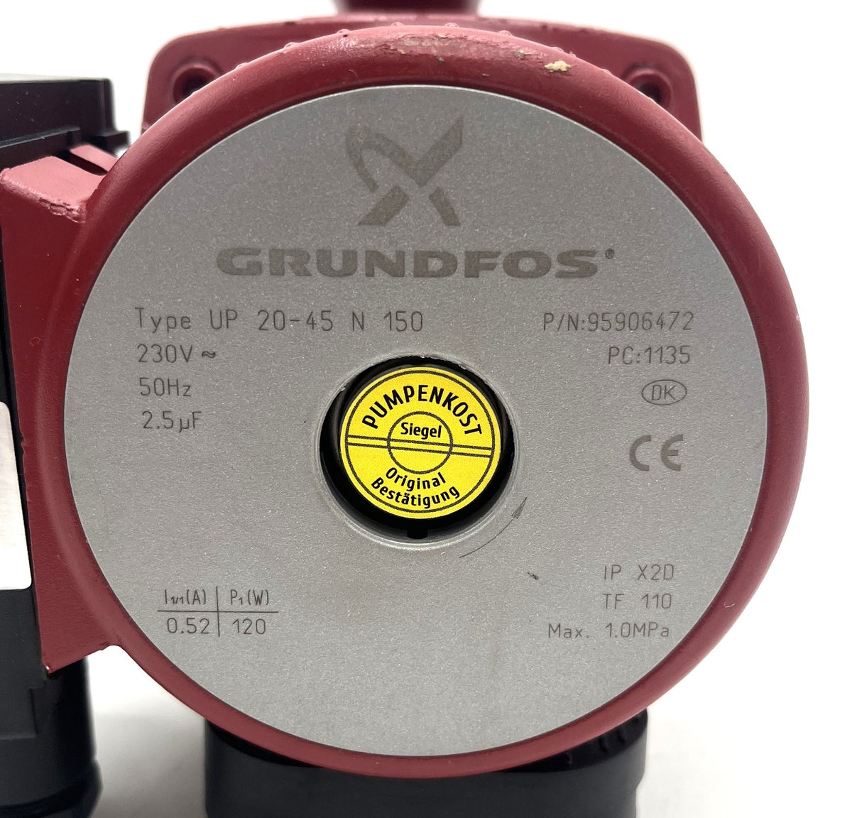 Grundfos UP 20-45 N Umwälzpumpe Brauchwasser Zirkulationspumpe  P12/101