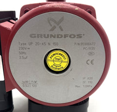 Grundfos UP 20-45 N Umwälzpumpe Brauchwasser Zirkulationspumpe  P12/101
