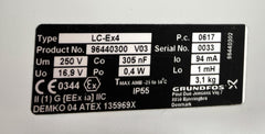 Grundfos Schaltkasten LC EX4 inkl. Zener Barriere Ex-Schutz   P16/189