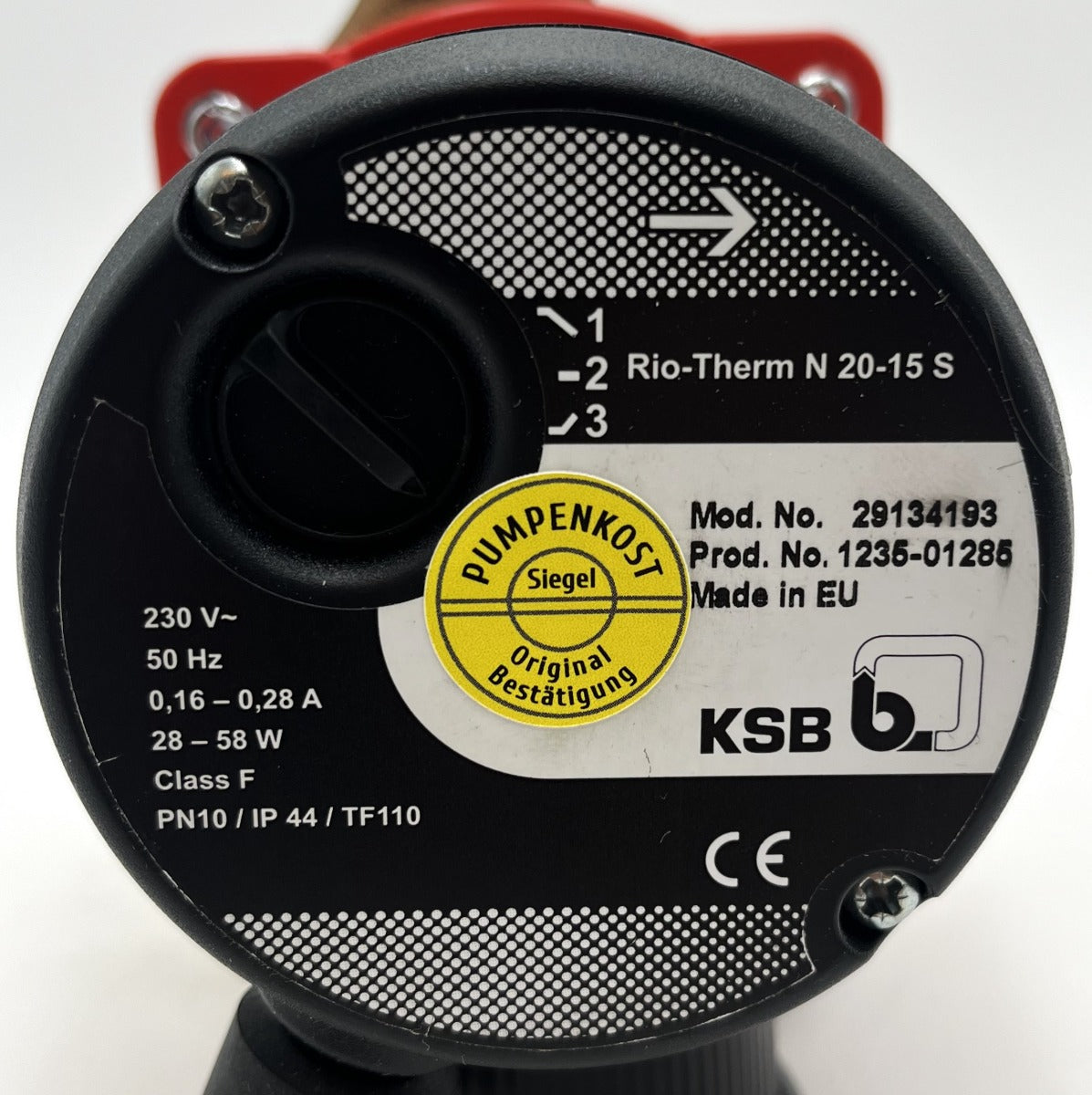 KSB Rio-Therm N 2015 S Zirkulationspumpe Rotguss 1x230V  P13/941