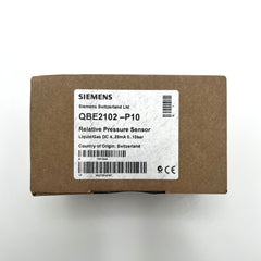 Siemens Druckfühler QBE 2102 - P10 für Flüssigkeiten und Gase 130124A S13/216