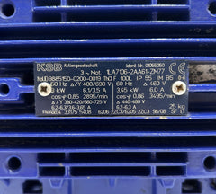 KSB Movicrom Pumpenmotor Nr.01055050 3x400V 1,1 kW P14/421