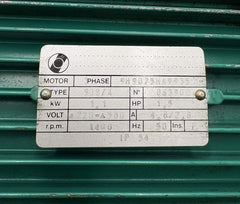Wilo Typ 90 S/4 Pumpenmotor Motor 3x400V 1,1kW  P13/1510
