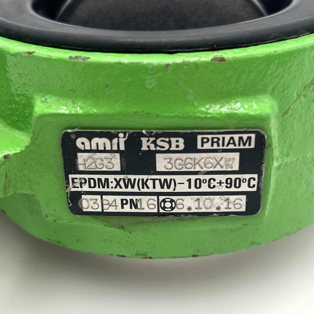 KSB amri PRIAM Butterfly Ventil DN65 H2G3 3G6K6XW EPDM:XW (KTW) PN16  S13/36