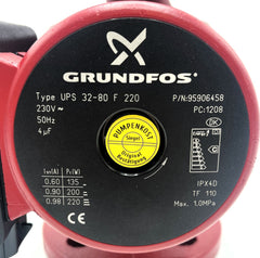 Grundfos UPS 32-80 F 220mm Heizungspumpe 1x230V Umwälzpumpe P15/336