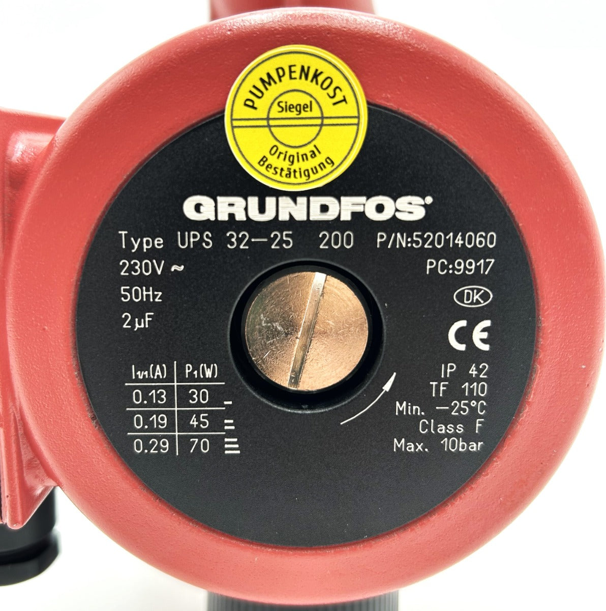 Grundfos UPS 32-25 200mm Heizungspumpe 1x230V Umwälzpumpe A24/10