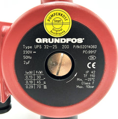 Grundfos UPS 32-25 200mm Heizungspumpe 1x230V Umwälzpumpe A24/10
