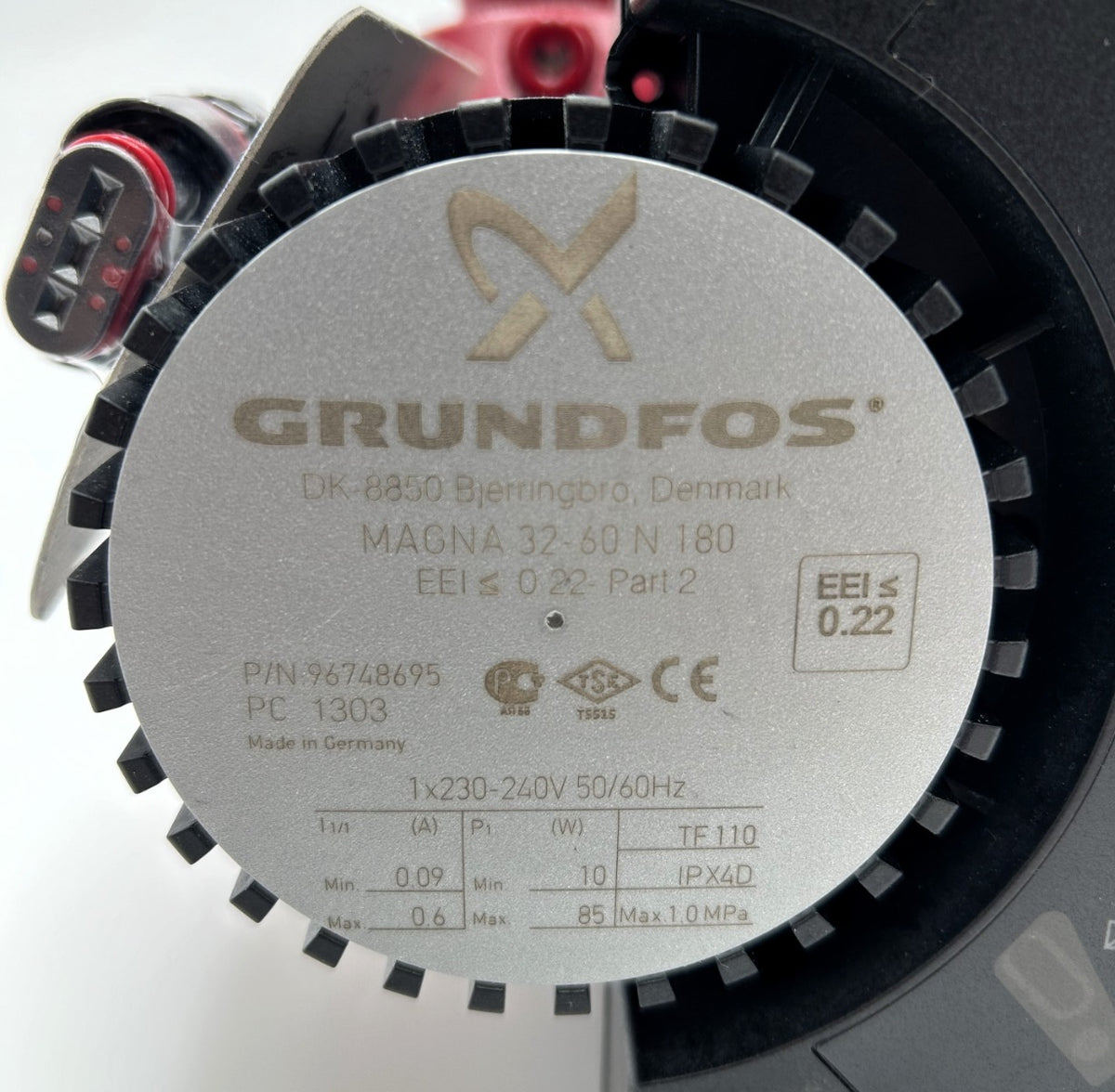 Grundfos Magna 32-60 N 180mm Brauchwasserpumpe 230V Zirkulationspumpe Heizungspumpe P13/463