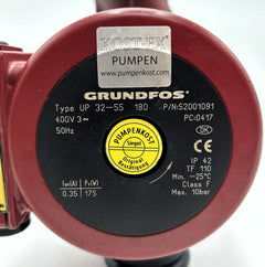 Grundfos UPS 32-55 180 Heizungspumpe 3x400V  P14/1005
