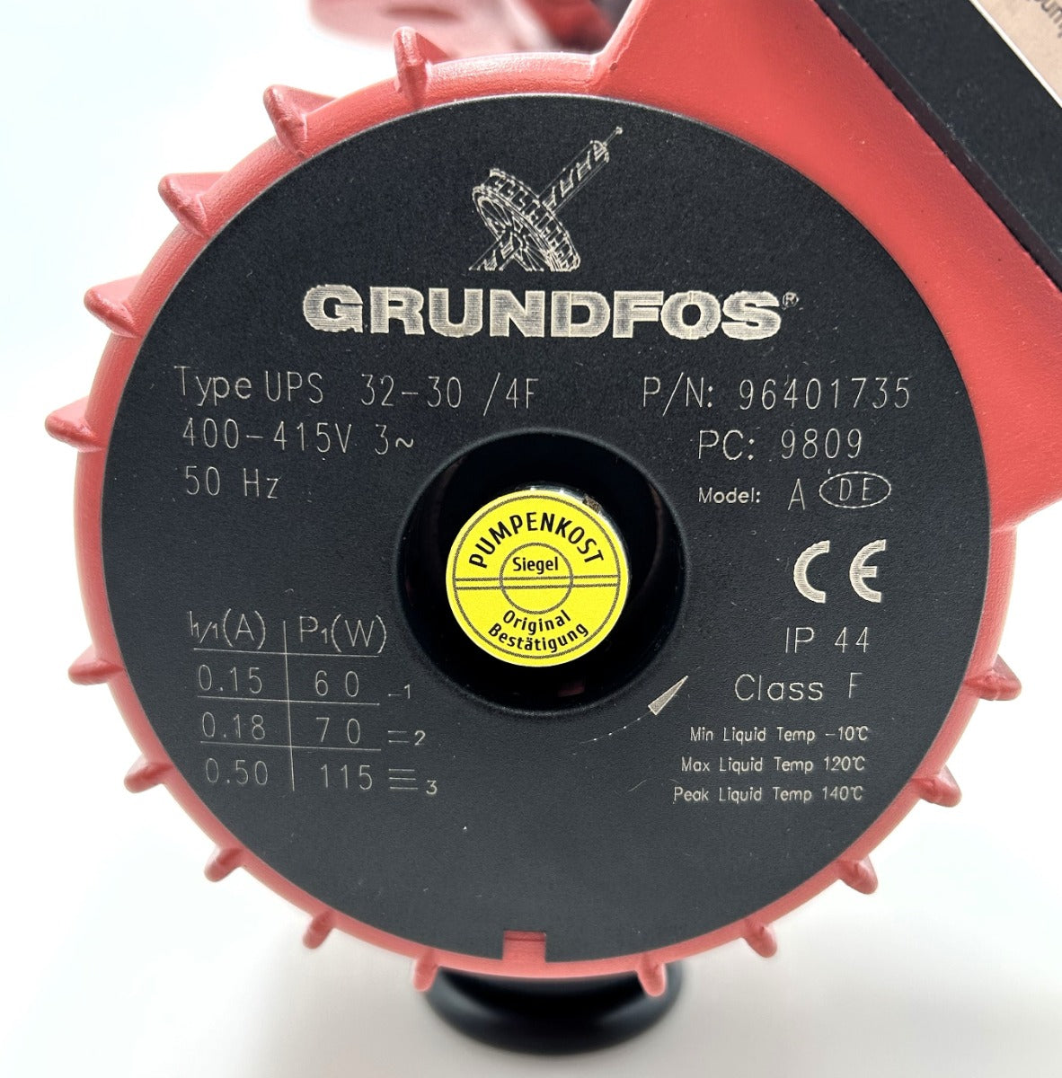 Grundfos UPS 32-30/4F 220 mm Heizungspumpe 3x400V Umwälzpumpe P13/145