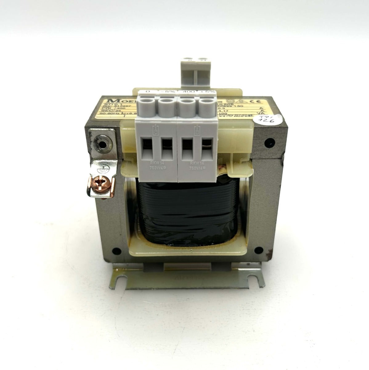 Moeller Trafo 400V auf 24V 100VA Steuertransformator STI 0,1 T9/126