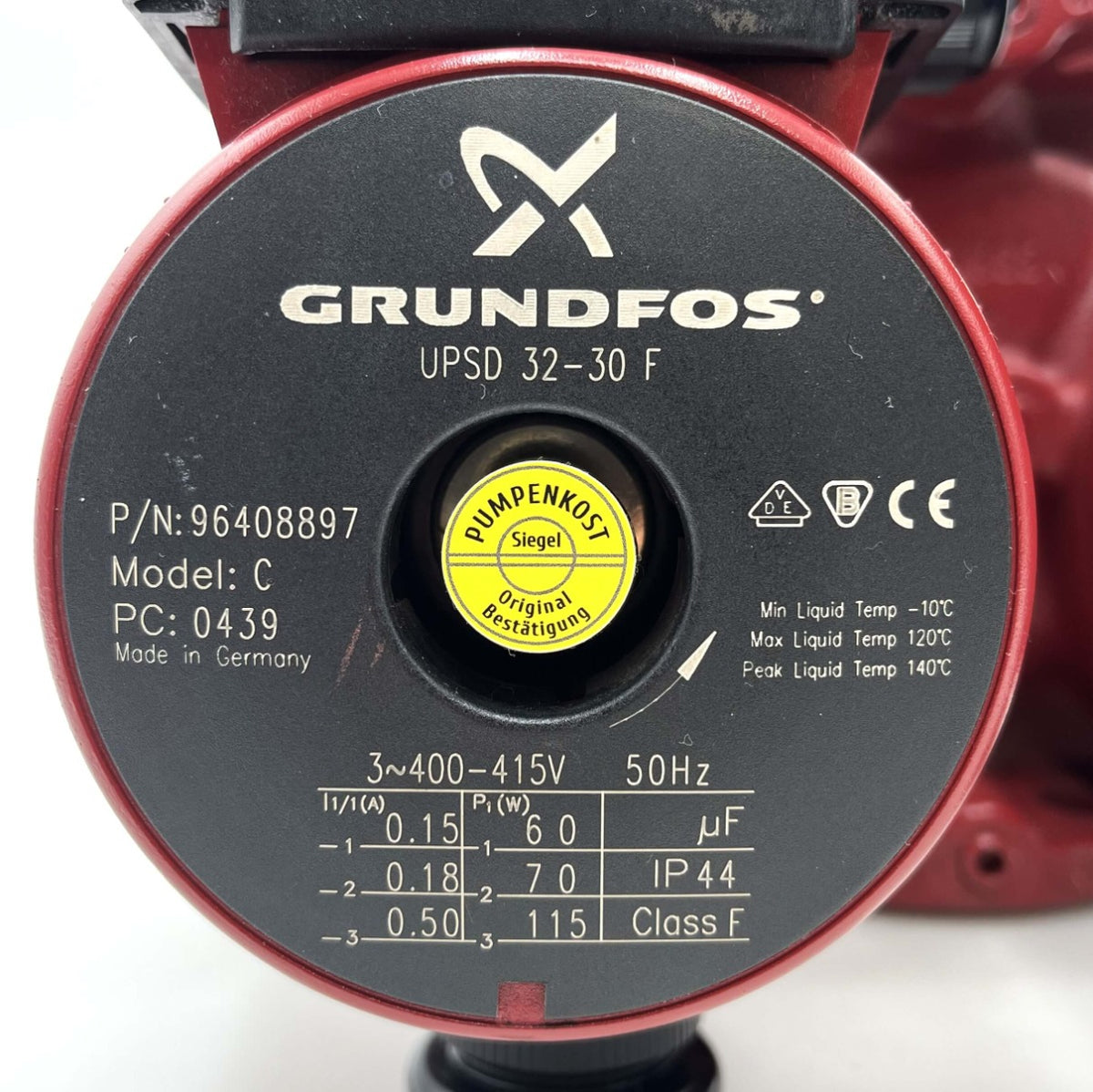 Grundfos UPSD 32-30 F 220mm Heizungspumpe 3x400V Umwälzpumpe Doppelpumpe P14/1036