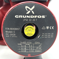 Grundfos UPSD 32-30 F 220mm Heizungspumpe 3x400V Umwälzpumpe Doppelpumpe P14/1036